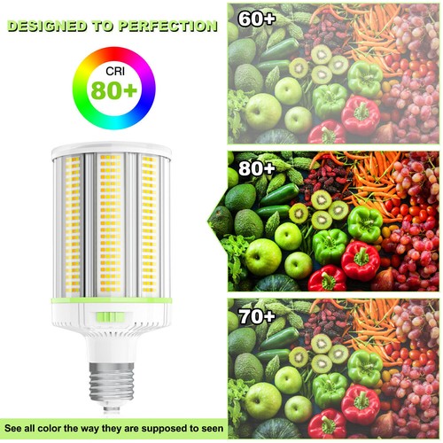 6PC LED Corn Light Bulb CCT Adjustable E39 Base 150W High Bay Workshop Lighting - Picture 7 of 13