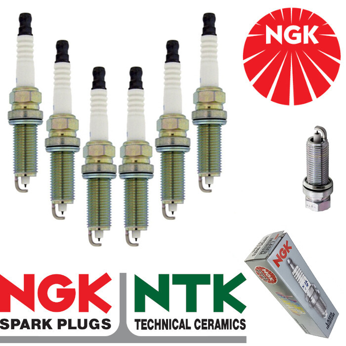 6x NEW NGK Laser Iridium SPARK PLUGS - Part no. ILZKAR7B11 Stock no. 1654 6pk