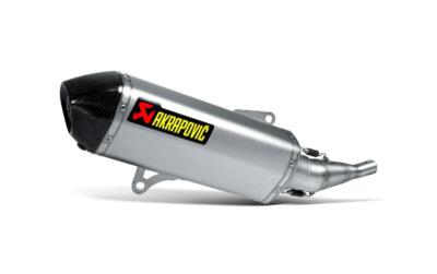 Akrapovic Exhaust SP Titan Slipper Yamaha X Max 250 2007-2016