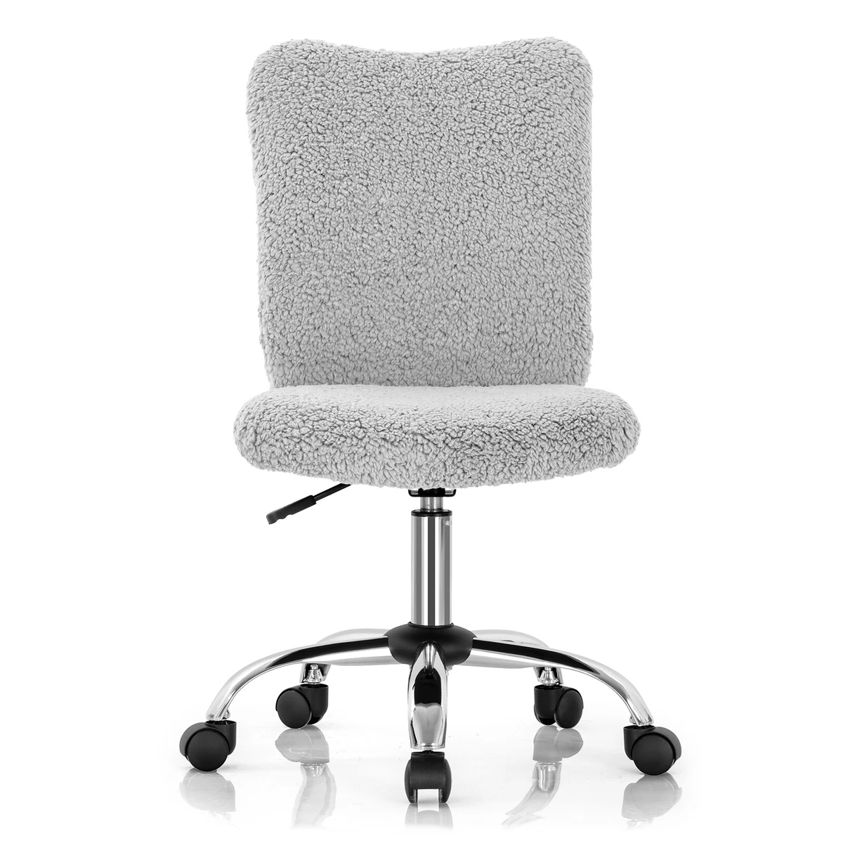 Urban shop faux fur sale rolling task chair