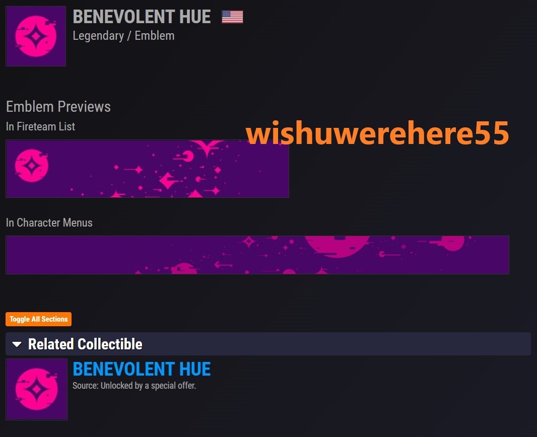 Destiny Optional Emblem Code or Funko POP Ghost Keychain Blind