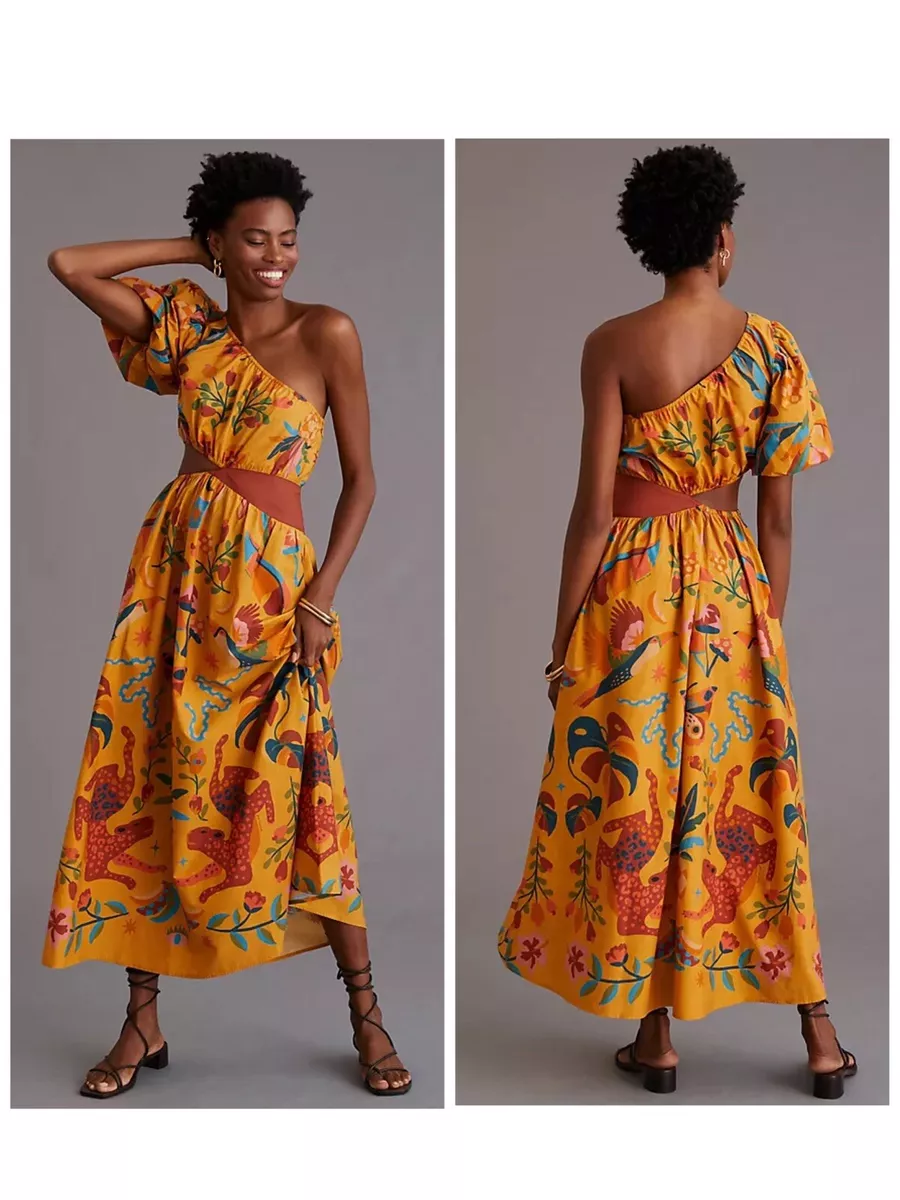 tropical print dresses