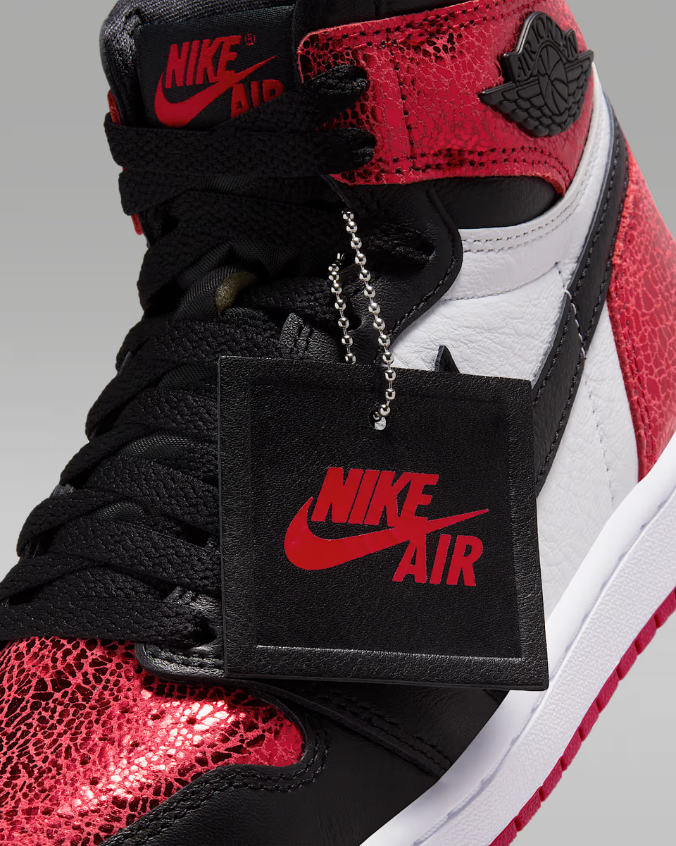 FD2596-602 Nike Air Jordan 1 High OG Ruby (Women's) | eBay