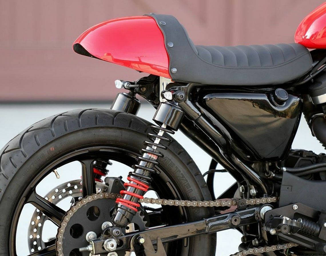 Burly Brand Black 13 Stiletto Lifted Shocks Harley Sportster Burly Brand Black 13 Stiletto Lifted Shocks Harley Sportster
