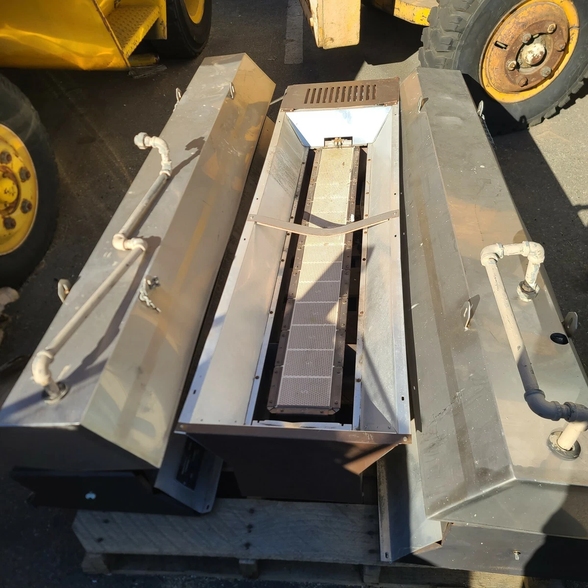 Natural Gas Outdoor Overhead Heater - Perfection-Schwank | eBay