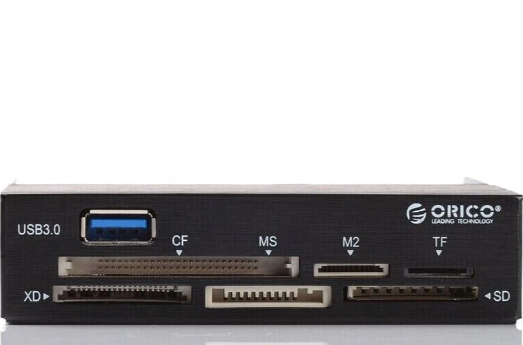 ORICO Aluminum 3.5" Internal USB 3.0 Card Reader 19-PIN USB 3.0 Cable - Image 2 of 2