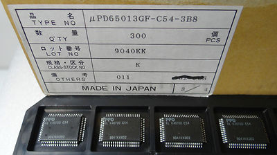 Lot of 300 IC - NEC CMOS Gate Array, uPD65013GF-C54-3B8, XL K40700 -C54 (485)