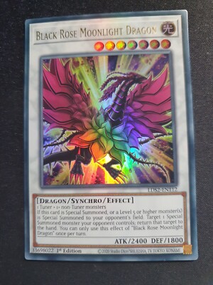 Yu-Gi-Oh!LDS2-EN112 Black Rose Moonlight Dragon Ultra Rare NM 1st