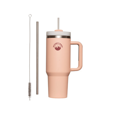 Tumbler Cup 1,2L-Edelstahl BPA-Frei (Cup-Becher-Quencher Art) ROSA.