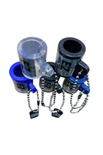 EZ Splitz Blunt Splitters assorted colors pack of 5( 2blues, 2blacks and 1clear)