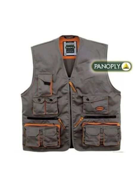 GILET DA LAVORO PANOPLY GILET MACH2 IDRAULICO MURATORE ELETTRICISTA TG.XL-XXL GILET DA LAVORO PANOPLY GILET MACH2 IDRAULICO MURATORE ELETTRICISTA TG.XL-XXL