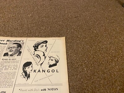 PPOBK12 WERBUNG 7X5 KANGOL - THE FASHION BASKENMÜTZE