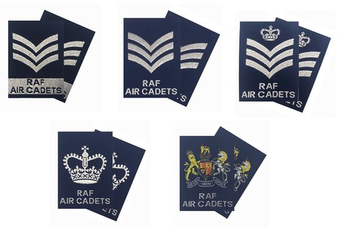 Non Commisioned Ranks Rafac Paire De Règlements Rafac Nco Snco Femme Épaulettes de Rang Bleu (Raf ...
