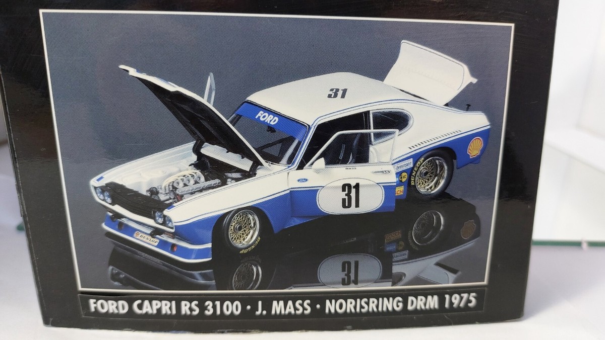 Minichamps 1:18 Ford Capri RS 3100 J.Mass Norsring DRM 1975 in Box
