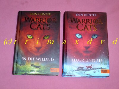 2x Warrior Cats 1.Staffel (Erin Hunter) _ Gebundene Ausgaben sehr guter Zustand 