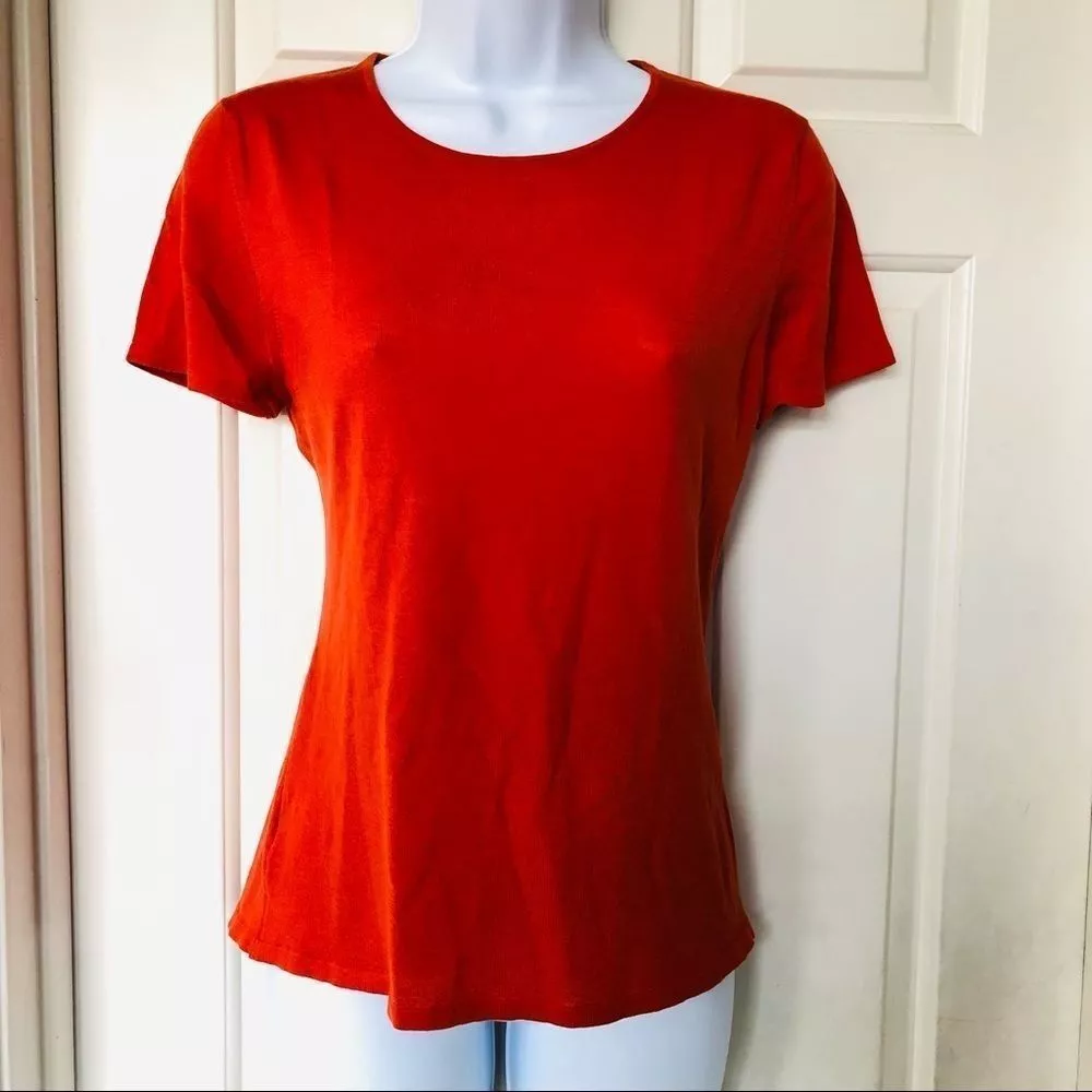 TSE Merino Wool Short Sleeve Top | eBay