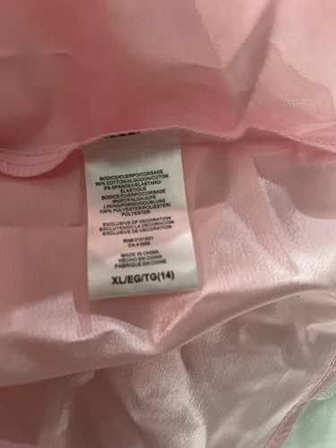 Girls Wicked Glinda Pink Dress Ruffles Sequence - Picture 5 of 6