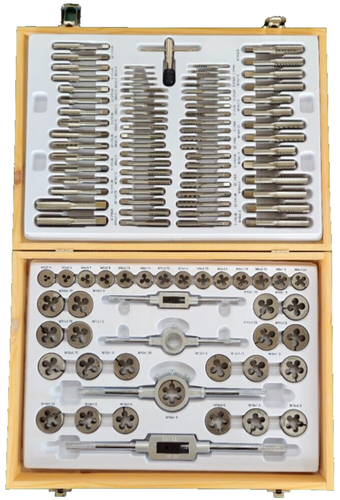 FERVI - Fervi M101 Serie Maschi E Filiere D Acciaio Legato 60pz In Valigetta Ean 8012667164836 - 13