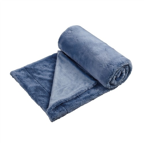 Fox Faux Fur Throw Blanket Warm Luxury Plush Cozy for Bed Couch Sofa Solid Color - Picture 146 of 160