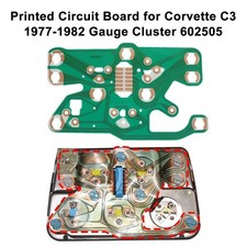 For Corvette C3 1977-1982 Gauge Cluster 602505 Printed Circuit Board Replacement