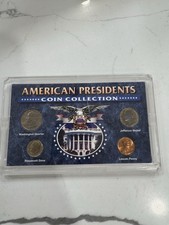4 COIN LOT FROM AMERICAN PRESIDENTS COIN COLLECTION;