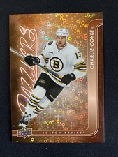 2024/25 Upper Deck 1 DZ-7 Charlie Coyle Boston Bruins Dazzlers Orange Card NrMT
