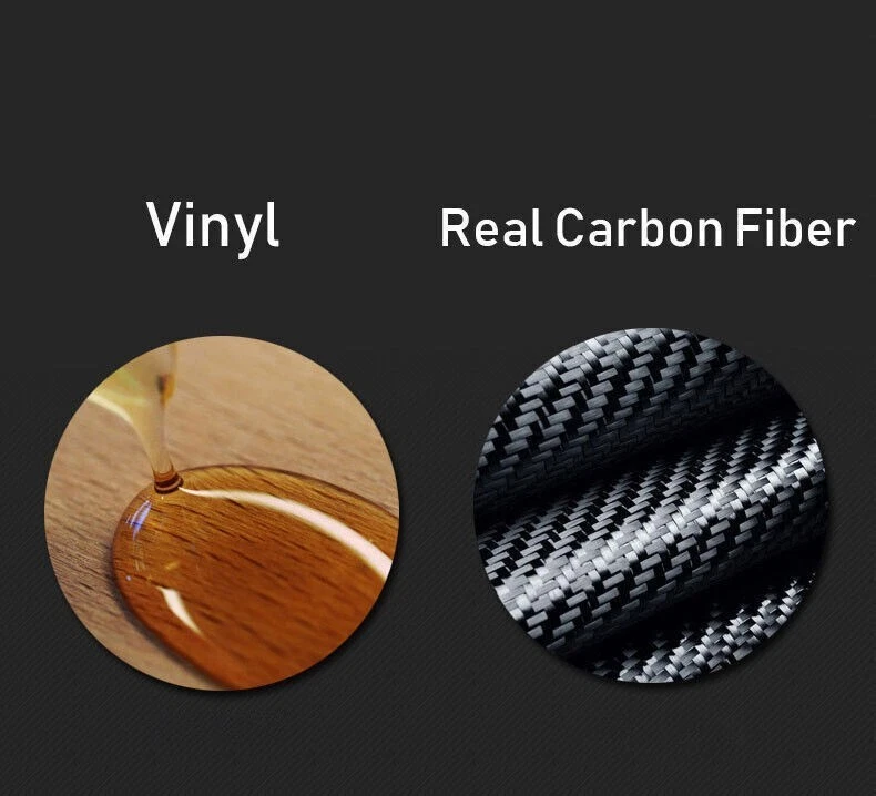 Отделка внутренней части двери стойки B-образной панели из настоящего углеродного волокна для Toyota RAV4 2013-2018 годов выпуска - Изображение 4 из 4