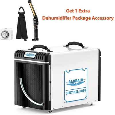 ALORAIR Sentinel HD90 198Pt Basement/Crawlspace Dehumidifier 2600 sq ft Warranty - Image 1 of 4