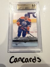 Leon Draisaitl 14-15 Upper Deck  Young Guns BGS 9.5 GEM MINT Rookie Oilers 2014