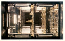 Carson City NV Nevada Nugget Bar Casino Gold Display c1950-60s Vintage Postcard