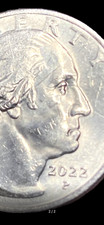 2022 P Quarter Error Sally Ride DR. DROOLING George