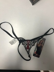 Anais Senses Women's Black Red XL Sexy Lingerie New 🔥