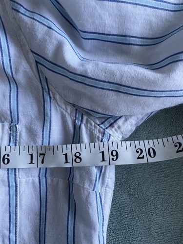 Camisa de algodón a rayas Gap talla M - Imagen 6 de 21