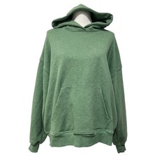 GymShark Oversized Rest Day Sweats Hoodie Pullover Womens Size Medium Green