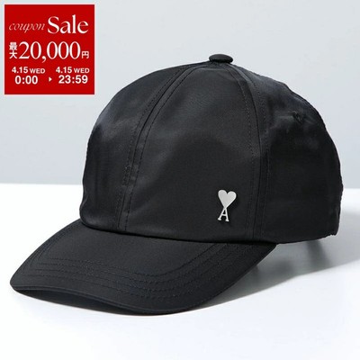 ami ベースボールキャップ Logo Studs Baseball Cap ami paris Baseball Cap Men's Nylon Metal Studs Heart Logo Hat 001