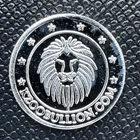1 Gram .999 Fine Silver Round Ribbon Design..