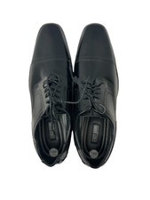 Stacy Adams Men s Dress Shoes 11.5M Black Cap Toe Oxford Lace Up Formal Leather