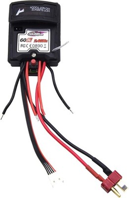 25-ZJ07 Electronic Speed Controller with Red Power Switch for 9125 RC Truck