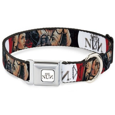 Dog Collar NUNE-THE NUN Text Logo Full Color White/Grays THE NUN Sis (US IMPORT)