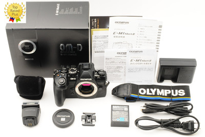 OLYMPUS OM-D E-M1 MarkII Mirrorless black Body【S/C 14044! NEUWERTIG in...