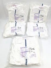 NOS! Lot of 5 Kimtech™ A5 Sterile Cleanroom Coveralls, Size 2XL #88804