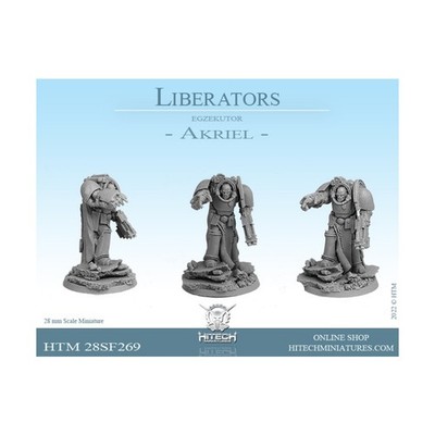 HiTech Mini Sci-Fi Mini 28mm Akriel Pack New