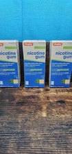 Rugby Nicotine Gum 2mg Mint Flavor  50 Pieces Expires 09/2027 Lot Of 3