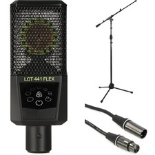 Lewitt LCT 441 FLEX Large Diaphragm Condenser Microphone With Stand and Cable