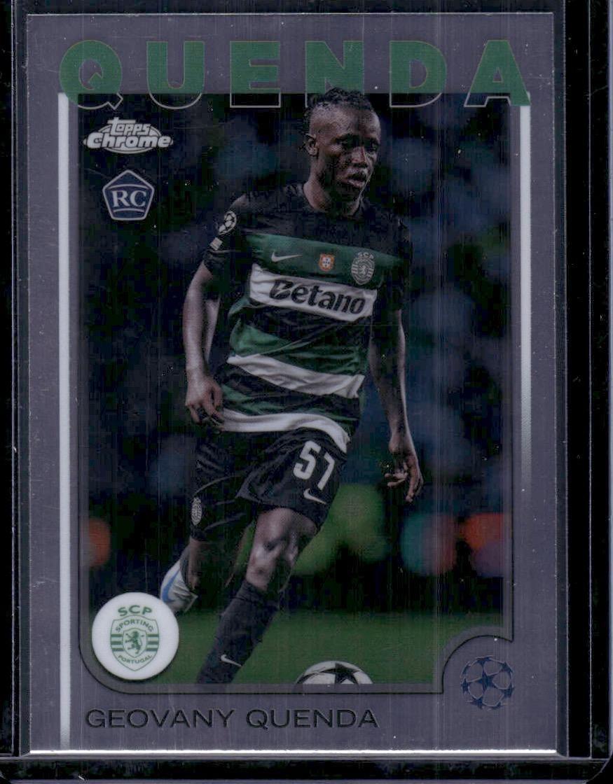 2024-25 Topps Chrome UEFA Club Competitions #108 Geovany Quenda