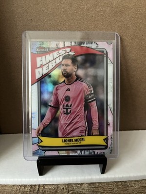 2024 Topps Finest MLS - Finest Debuts Lionel Messi #FD-1   