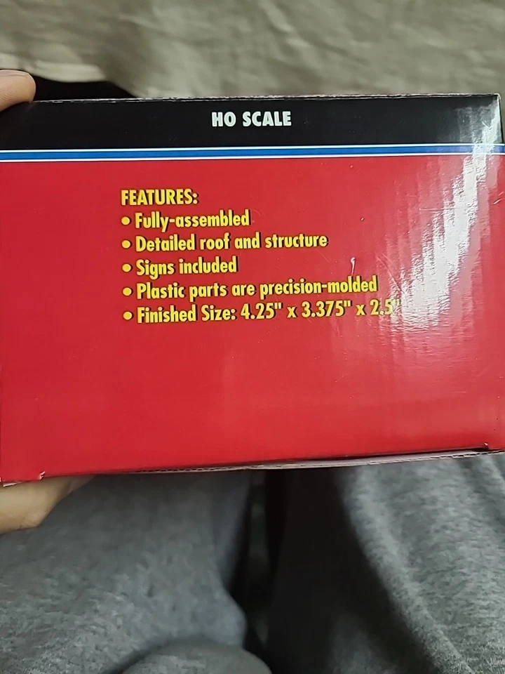 Brand New Atlas HO Scale #615 Refreshment Stand Pre-built Kit With Decals  - Image 2 of 4