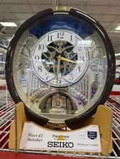 Seiko Melodies in Motion Wall Clock Special Collector's Edition 45 Melodies