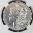 1892-P US Morgan Silver Dollar - NGC Graded AU DETAILS CLEANED