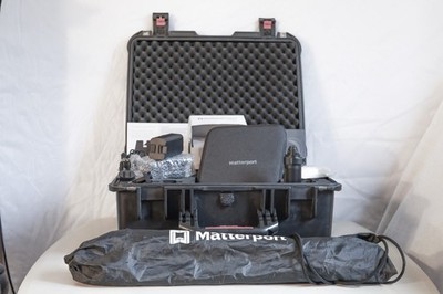 Matterport Pro3 Fastest 3D LiDAR Scanner Digital Camera  /w tripod, case 2 batts